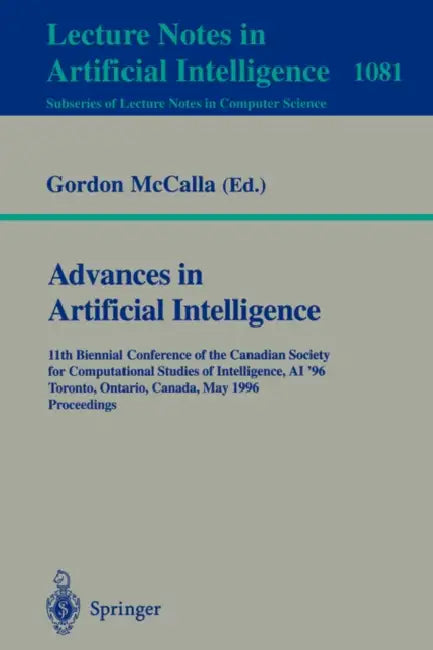 Buy Advances in Artificial Intelligence (English, Gordon McCalla) Online at Best Price - BookBajar