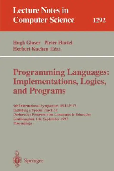 Buy Programming Languages (English, Hugh Glaser | Peter Hartel | Herbert Kuchen) Online at Best Price - BookBajar
