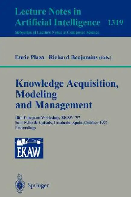 Buy Knowledge Acquisition, Modeling and Management (English, Enric Plaza | Richard Benjamins) Online at Best Price - BookBajar