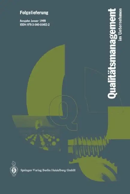 Buy Qualitätsmanagement im Unternehmen (English, Wolfgang Hansen | Gerd F. Kamiske) Online at Best Price - BookBajar