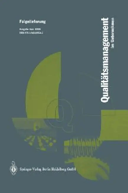 Buy Qualitätsmanagement Im Unternehmen (English, Wolfgang Hansen | Gerd F. Kamiske) Online at Best Price - BookBajar