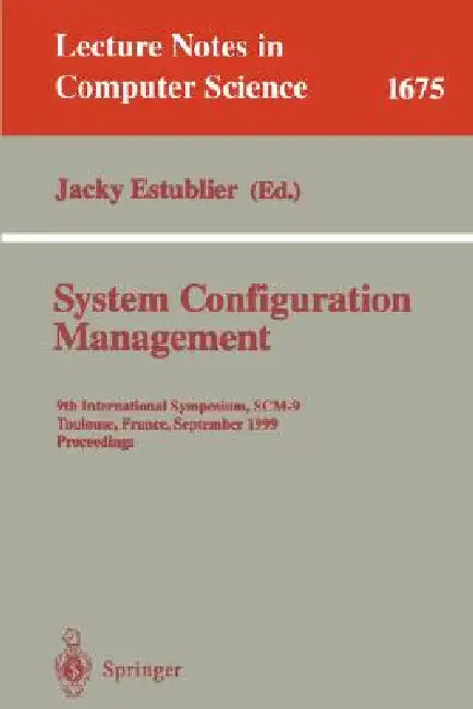 Buy System Configuration Management (English, Jacky Estublier) Online at Best Price - BookBajar
