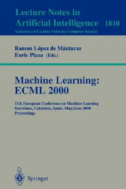 Buy Machine Learning (English, Ramon Lopez de Mantaras | Enric Plaza) Online at Best Price - BookBajar