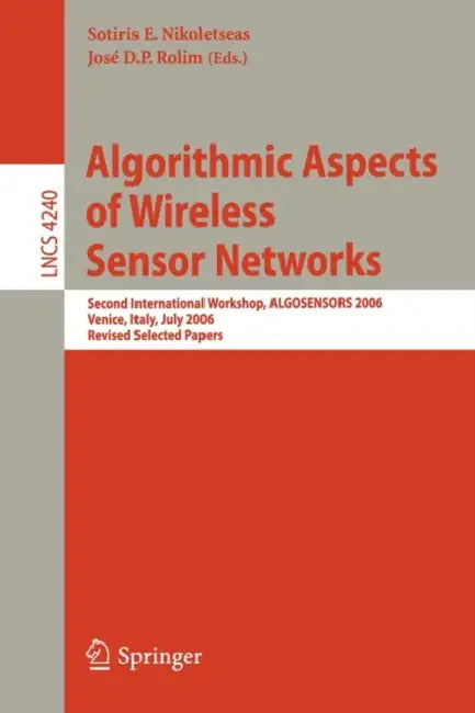 Buy Algorithmic Aspects of Wireless Sensor Networks (English, Sotiris Nikoletseas | José D. P. Rolim) Online at Best Price - BookBajar