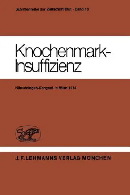 Buy Knochenmark-Insuffizienz (English, H. Heimpel | D. Huhn | C. Mueller-Eckhardt) Online at Best Price - BookBajar