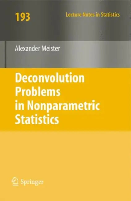 Buy Deconvolution Problems in Nonparametric Statistics (English, Alexander Meister) Online at Best Price - BookBajar