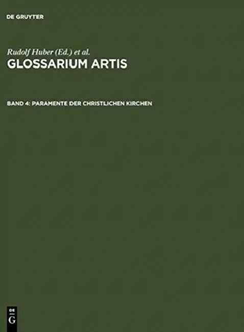 Buy Glossarium Artis/Dictionary of the Arts (English, Rudolf (EDT)/ Rieth, Renate (EDT) Not Available (NA)/ Huber) Online at Best Price - BookBajar