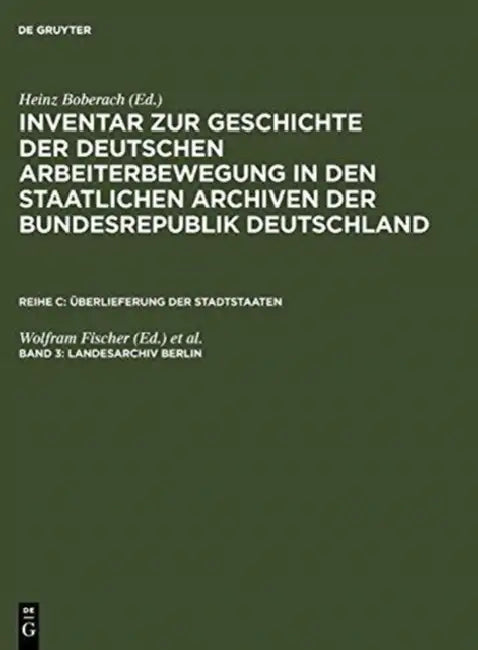 Buy Landesarchiv Berlin (English, Wolfram (EDT)/ Lösche, Peter (EDT)/ Fuchs, Eckhardt (ADP)/ Lewin, Rosemarie (ADP) Fischer) Online at Best Price - BookBajar
