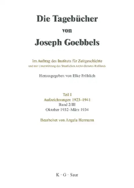 Buy Oktober 1932 - März 1934 (English, Angela Hermann) Online at Best Price - BookBajar