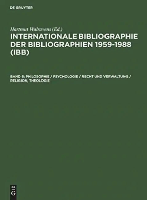 Buy International Bibliography of Bibliographies 1959-1988 (English, Not Available (NA)) Online at Best Price - BookBajar