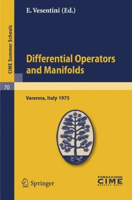 Buy Differential Operators on Manifolds (English, E. Vesentini) Online at Best Price - BookBajar