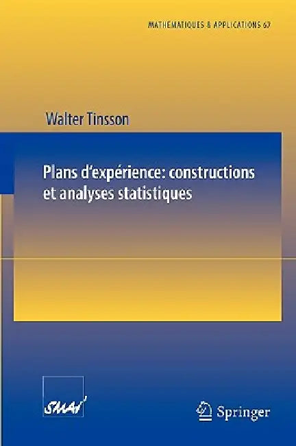 Buy Plans d'Expérience (English, Walter Tinsson) Online at Best Price - BookBajar