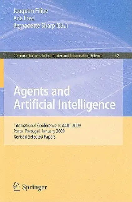 Buy Agents and Artificial Intelligence (English, Joaquim Filipe | Ana Fred | Bernadette Sharp) Online at Best Price - BookBajar