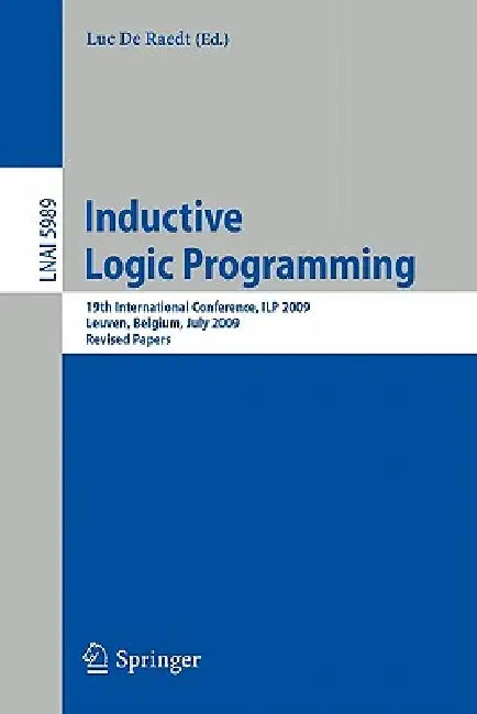 Buy Inductive Logic Programming (English, Luc Raedt) Online at Best Price - BookBajar