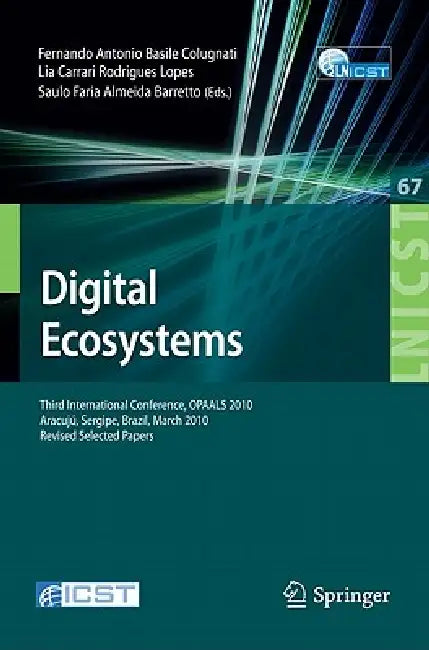 Buy Digital Eco-Systems (English, Fernando Antonio Basile Colugnati | Lia Carrari Rodrigues Lopes | Saulo Faria Almeida Barretto) Online at Best Price - BookBajar