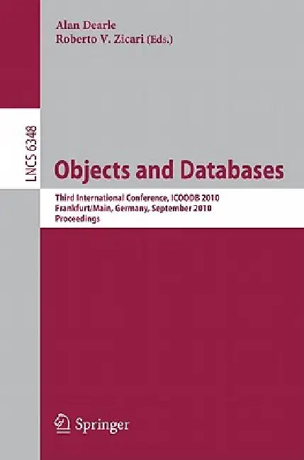 Buy Objects and Databases (English, Alan Dearle | Roberto V. Zicari) Online at Best Price - BookBajar