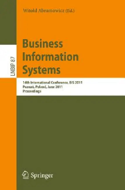 Buy Business Information Systems (English, Witold Abramowicz) Online at Best Price - BookBajar