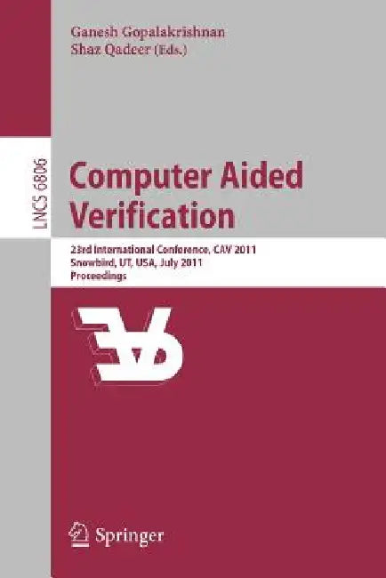 Buy Computer Aided Verification (English, Ganesh Gopalakrishnan | Shaz Qadeer) Online at Best Price - BookBajar