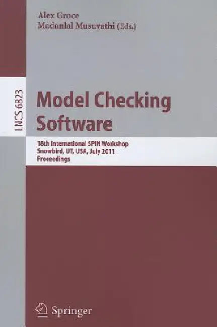 Buy Model Checking Software (English, Alex Groce | Madanlal Musuvathi) Online at Best Price - BookBajar