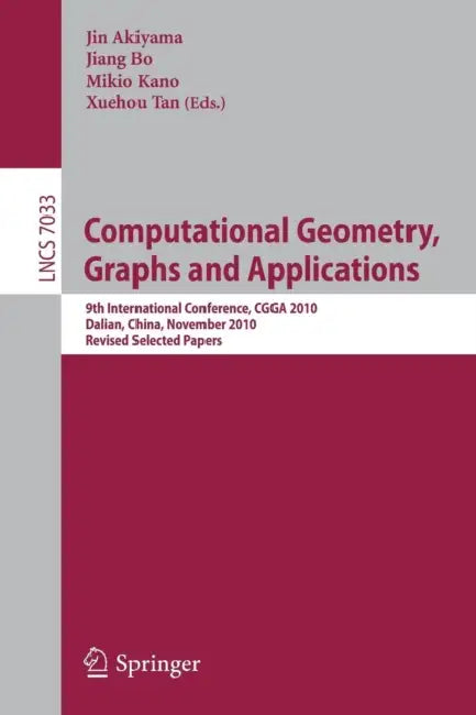Buy Computational Geometry, Graphs and Applications (English, Jin Akiyama | Jiang Bo | Mikio Kano) Online at Best Price - BookBajar