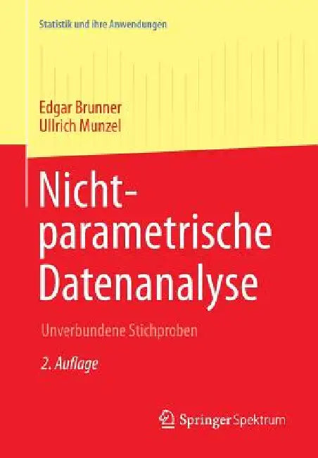 Buy Nichtparametrische Datenanalyse (English, Edgar Brunner | Ullrich Munzel) Online at Best Price - BookBajar