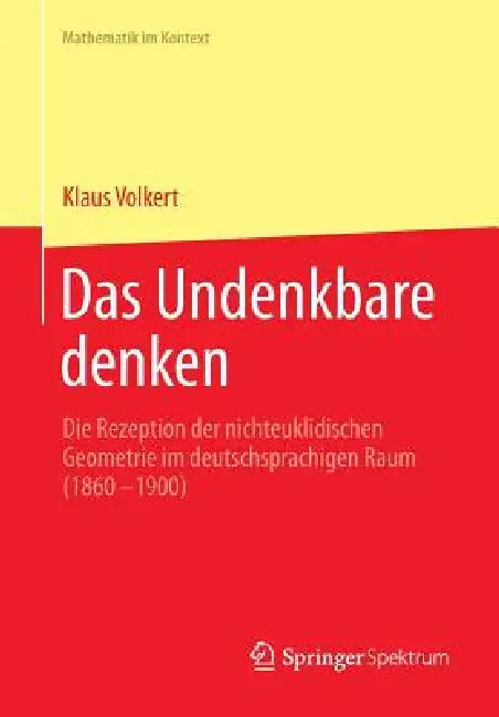 Buy Das Undenkbare Denken (English, Klaus Volkert) Online at Best Price - BookBajar