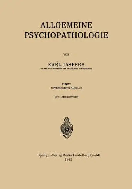 Buy Allgemeine Psychopathologie (English, Karl Jaspers) Online at Best Price - BookBajar