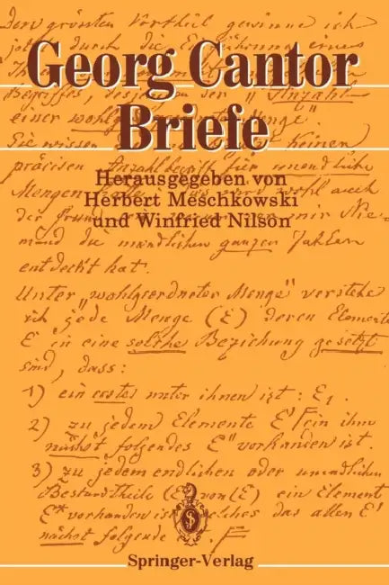 Buy Briefe (English, Georg Cantor | Herbert Meschkowski | Winfried Nilson) Online at Best Price - BookBajar