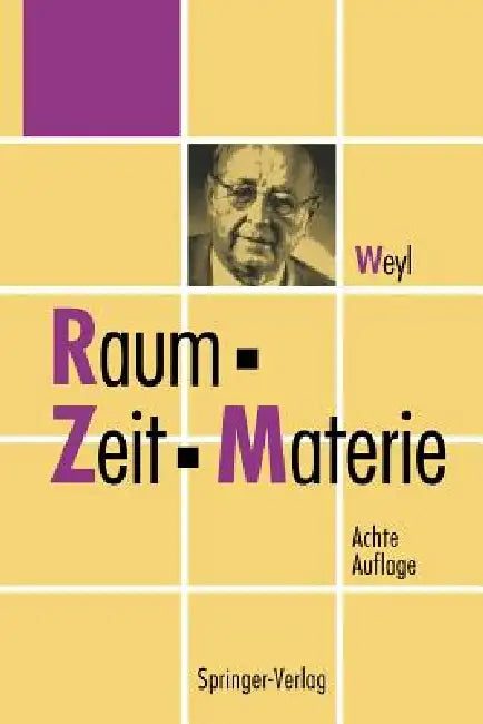 Buy Raum, Zeit, Materie (English, Hermann Weyl | Jürgen Ehlers) Online at Best Price - BookBajar
