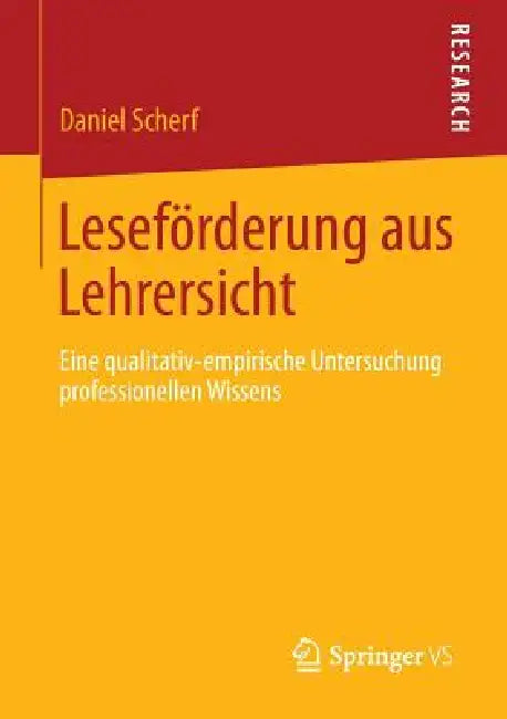 Buy Leseförderung Aus Lehrersicht (English, Daniel Scherf) Online at Best Price - BookBajar