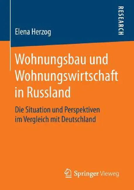 Buy Wohnungsbau Und Wohnungswirtschaft in Russland (English, Elena Herzog) Online at Best Price - BookBajar