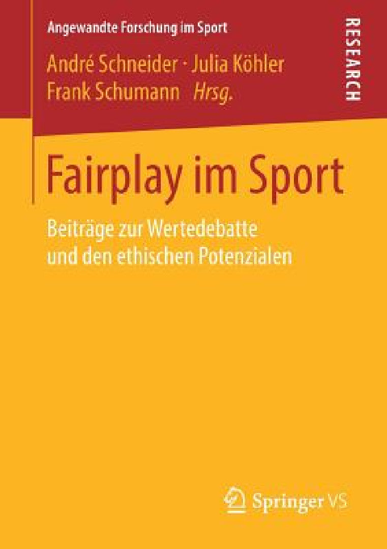Buy Fairplay Im Sport (English, André Schneider | Julia Köhler | Frank Schumann) Online at Best Price - BookBajar