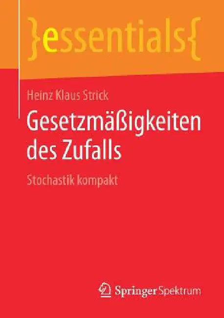 Buy Gesetzmäßigkeiten Des Zufalls (English, Heinz Klaus Strick) Online at Best Price - BookBajar
