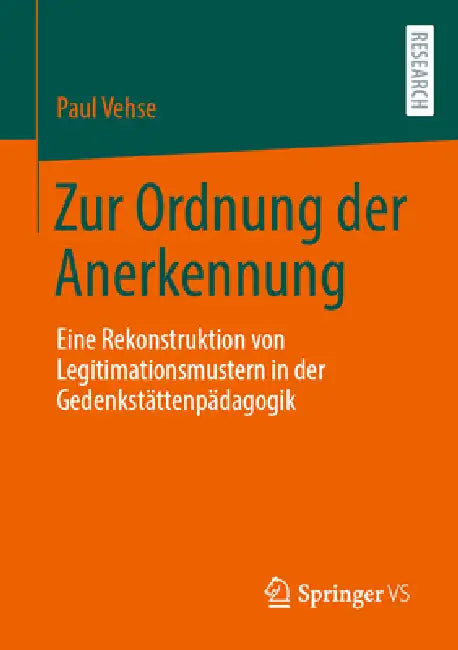 Buy Zur Ordnung Der Anerkennung (English, Paul Vehse) Online at Best Price - BookBajar