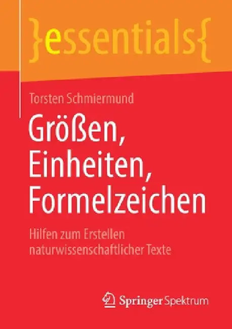 Buy Größen, Einheiten, Formelzeichen (English, Torsten Schmiermund) Online at Best Price - BookBajar