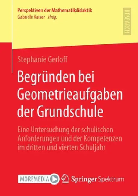 Buy Begründen Bei Geometrieaufgaben Der Grundschule (English, Stephanie Gerloff) Online at Best Price - BookBajar
