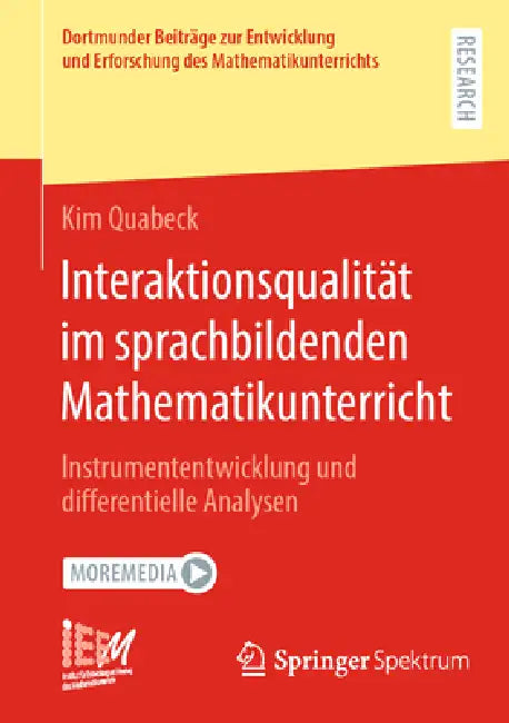 Buy Interaktionsqualität Im Sprachbildenden Mathematikunterricht (English, Kim Quabeck) Online at Best Price - BookBajar