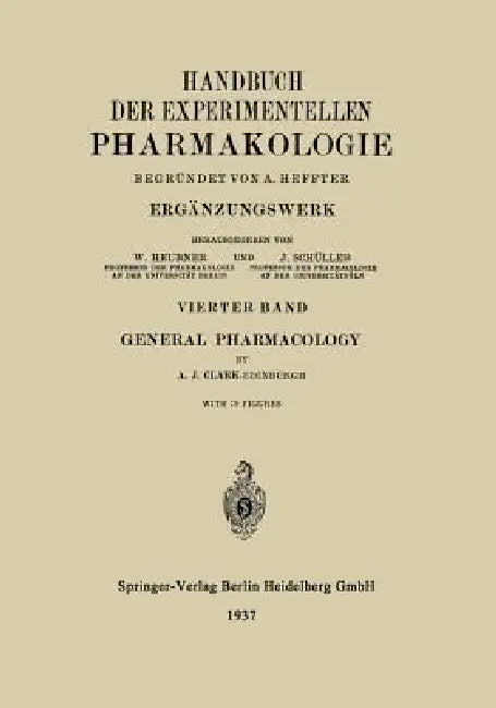 Buy General Pharmacology (English, A. Heffter) Online at Best Price - BookBajar