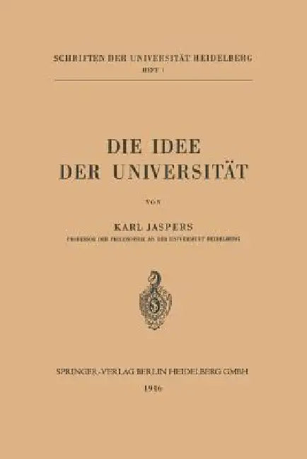 Buy Die Idee Der Universität (English, Karl Jaspers) Online at Best Price - BookBajar
