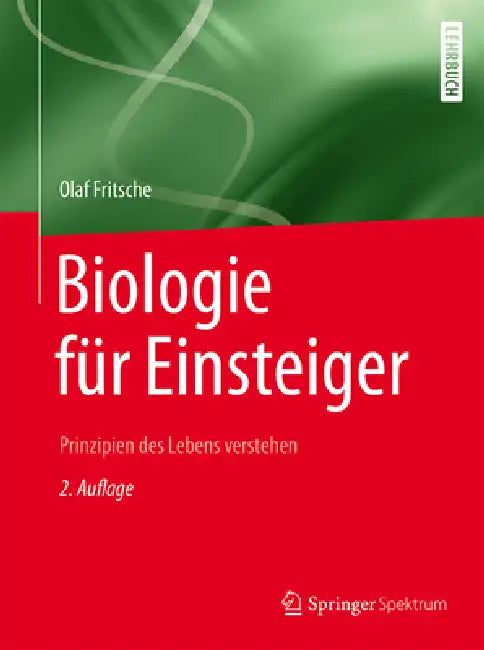 Buy Biologie Für Einsteiger (English, Olaf Fritsche | Martin Lay) Online at Best Price - BookBajar