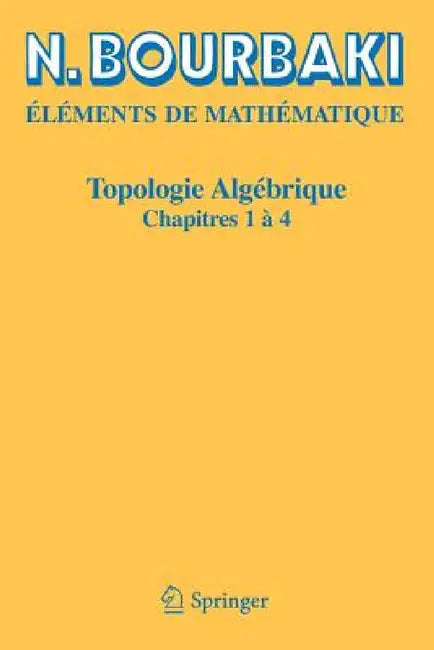 Buy Topologie Algébrique (English, N. Bourbaki) Online at Best Price - BookBajar