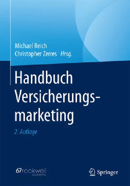 Buy Handbuch Versicherungsmarketing (English, Michael Reich | Christopher Zerres) Online at Best Price - BookBajar