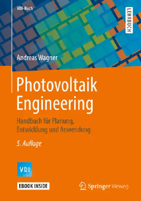 Buy Photovoltaik Engineering (English, Andreas Wagner) Online at Best Price - BookBajar