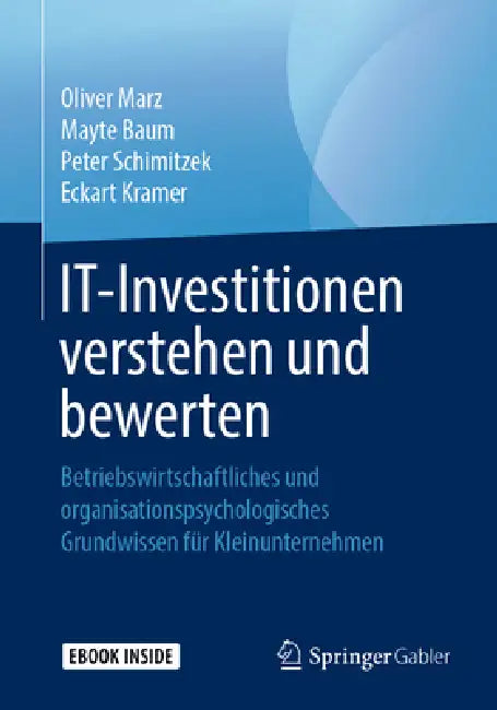 Buy It-Investitionen Verstehen Und Bewerten (English, Oliver Marz | Mayte Baum | Peter Schimitzek) Online at Best Price - BookBajar