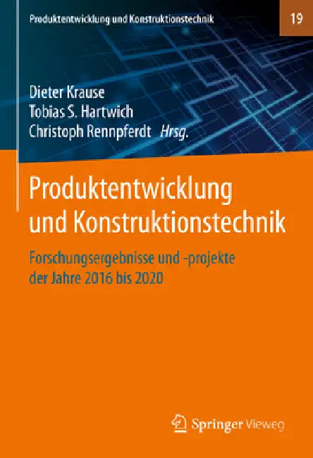 Buy Produktentwicklung Und Konstruktionstechnik (English, Dieter Krause | Tobias S. Hartwich | Christoph Rennpferdt) Online at Best Price - BookBajar
