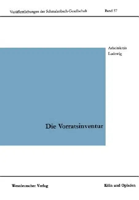 Buy Die Vorratsinventur (English, Kenneth A. Loparo) Online at Best Price - BookBajar