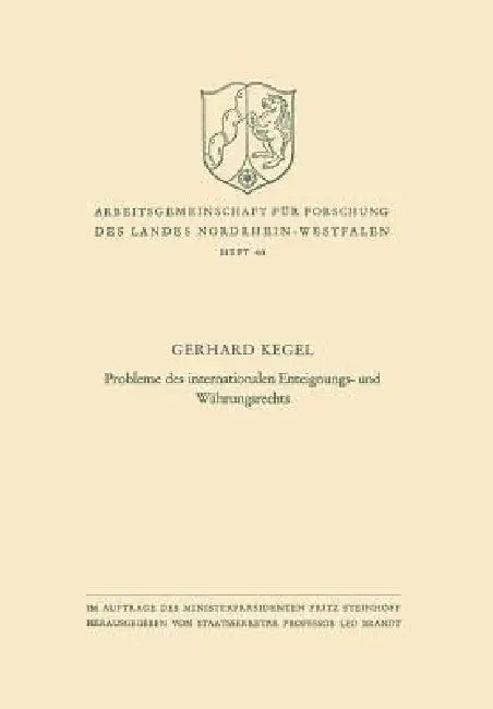 Buy Probleme Des Internationalen Enteignungs- Und Währungsrechts (English, Gerhard Kegel) Online at Best Price - BookBajar