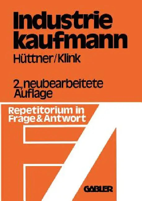 Buy Industriekaufmann (English, Erich Hüttner) Online at Best Price - BookBajar