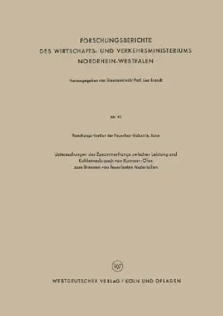 Buy Untersuchungen Des Zusammenhangs Zwischen Leistung Und Kohlenverbrauch Von Kammer-Öfen Zum Brennen V (English, Kenneth A. Loparo) Online at Best Price - BookBajar