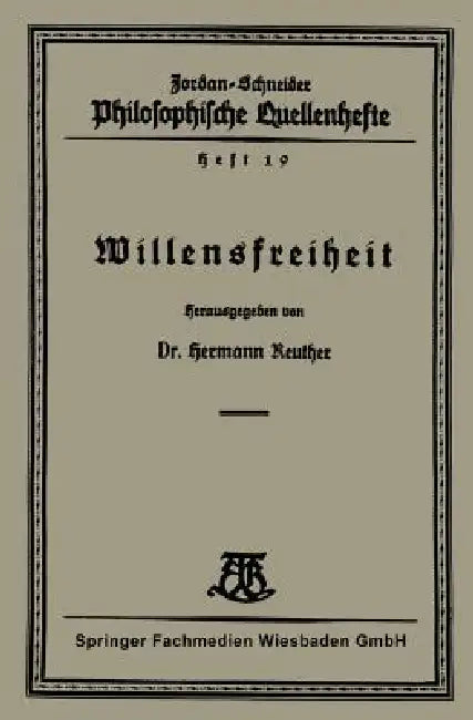Buy Willensfreiheit (English, Hermann Reuther) Online at Best Price - BookBajar
